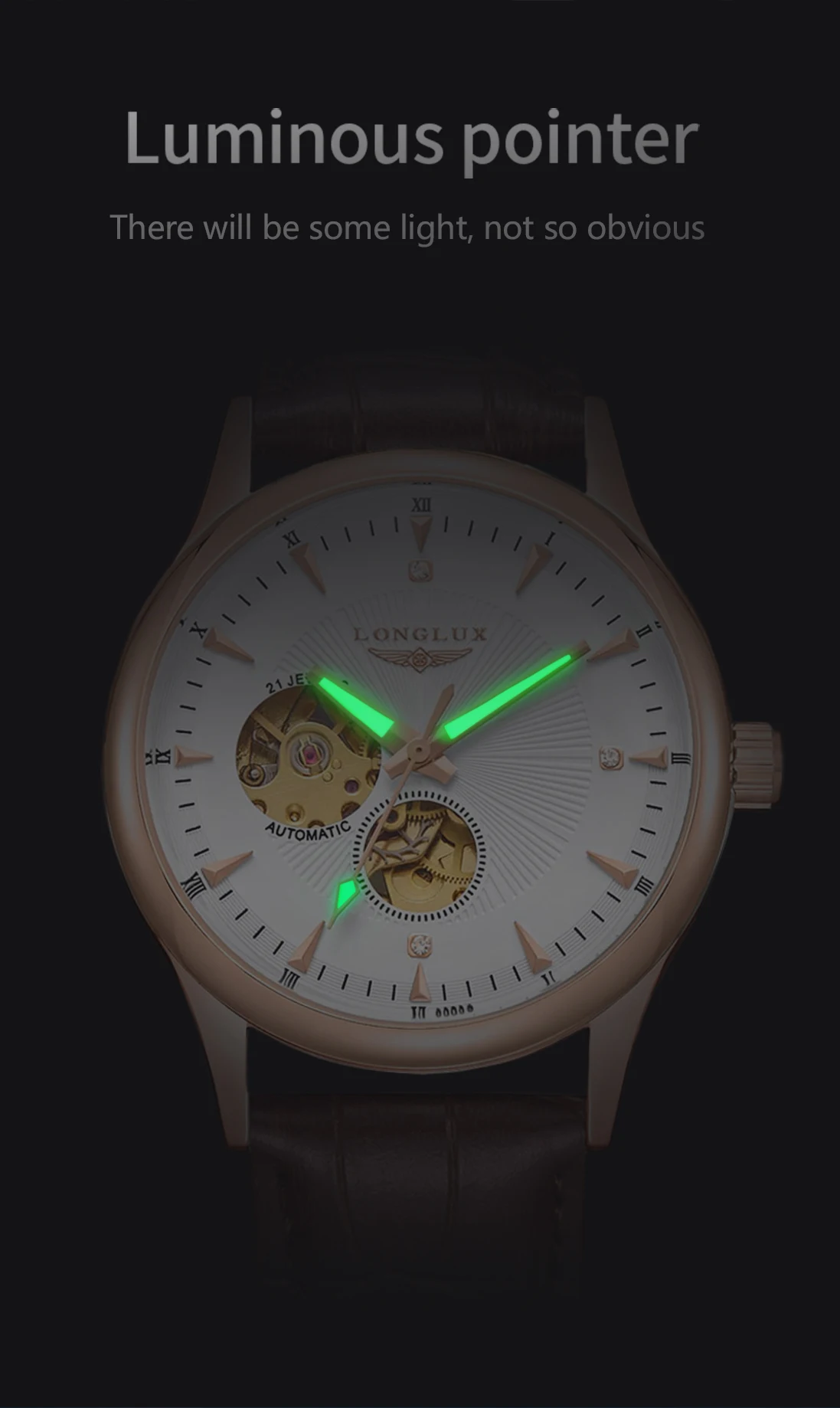 Reloj Automático LONGLUX, Esti - Rolex Watch Datejust reseña y precio