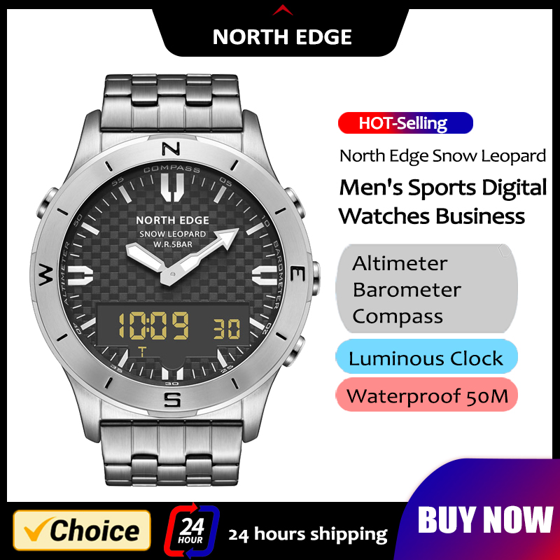 Reloj Digital deportivo NORTH  - Hybrid Smartwatch reseña y precio
